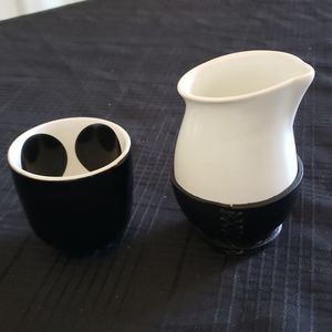 Creamer and Cup.